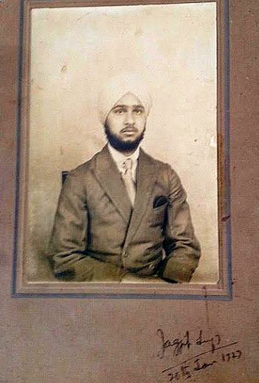 Sardar Jagjit Singh Sarab father